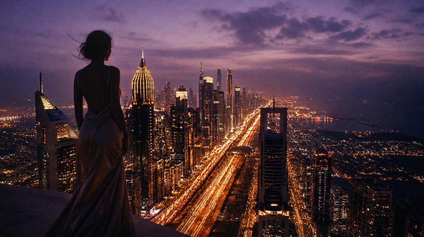 Dubai at blue hour
